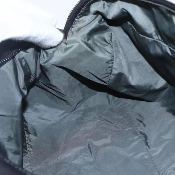 Authentic PRADA Sports Nylon Black Silver Shoulder Bag bst312-121025 - Picture 11 of 16